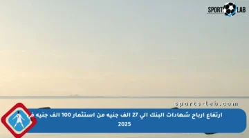 ارتفاع أرباح شهادات البنك إلى 27 ألف جنيه من استثمار 100 ألف جنيه في 2025